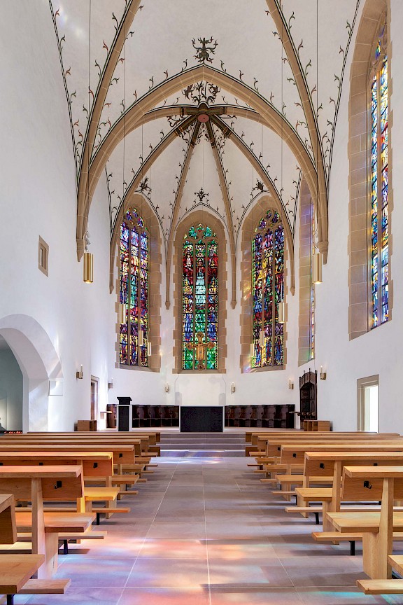Sankt St. Jodokus Bielefeld Modernisierung Sanierung Reuter Schoger Architekten Innenarchitekten Foto Werner Huthmacher