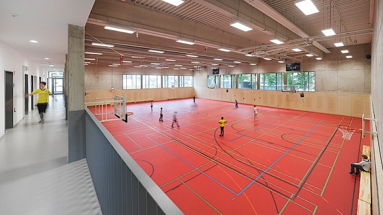 Kresings Architekten, 4. Gesamtschule Aachen, Neubau, Sporthalle, Roman Mensing