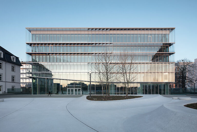 Merck Innovation Center, Darmstadt, HENN GmbH, Fassade, Fotograf HGEsch