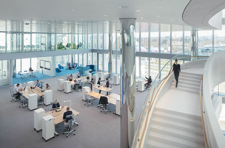 Merck Innovation Center, Darmstadt, HENN GmbH, Büros, Fotograf HGEsch