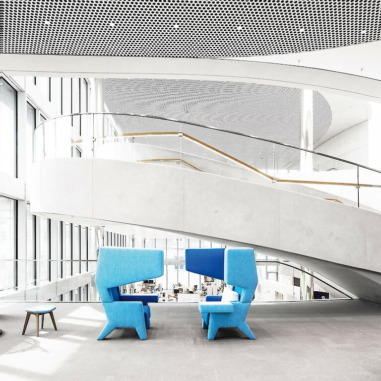 Merck Innovation Center, Darmstadt, HENN GmbH, Bürogestaltung, Clean Fotostudio